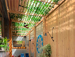 Потолочные вентиляторы Lantau в ресторане Хинкали-Танцевали Адлер