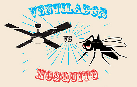 Комары против потолочных вентиляторов