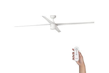 Люстра-вентилятор Attos Led White DC 33494