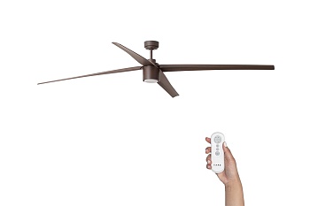 Люстра-вентилятор Attos Led Brown DC 33495