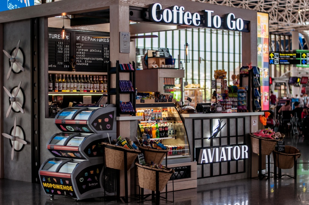 Потолочный вентилятор Lantau в Coffee to Go «АВИАТОР»