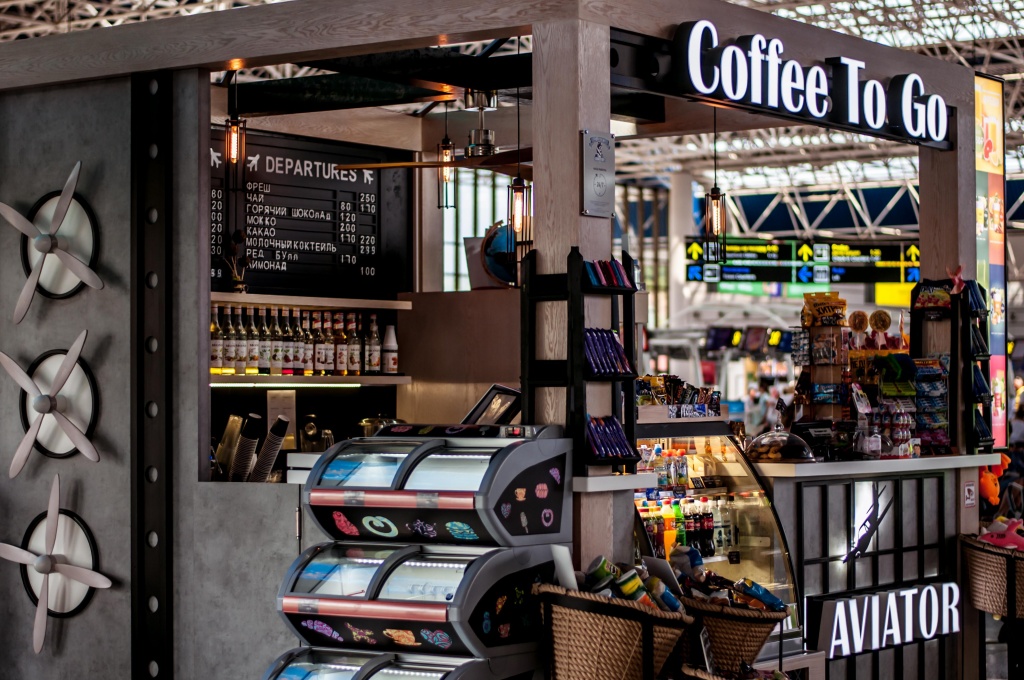 Потолочный вентилятор Lantau в Coffee to Go «АВИАТОР»