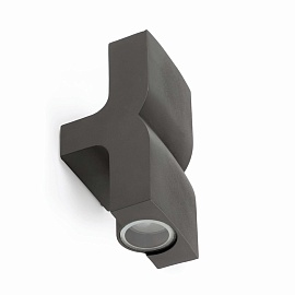 Уличный настенный светильник Klamp dark grey 74408