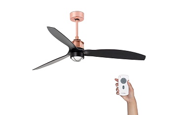 Люстра-вентилятор Just Fan Led Copper Black DC 33418-10