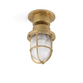 Потолочный уличный светильник Mauren brass 70993