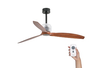 Потолочный вентилятор Deco Fan Black Wood DC 33395D