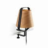 Лампа настольная Stood black+wood 29845