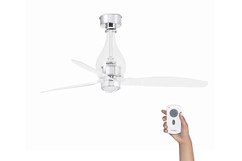 Люстра-вентилятор Mini Eterfan Led Transporent DC 33382-9