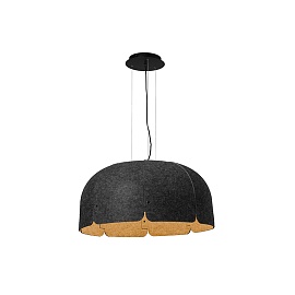 Подвесной светильник Faro Mute dark grey+brown 20102