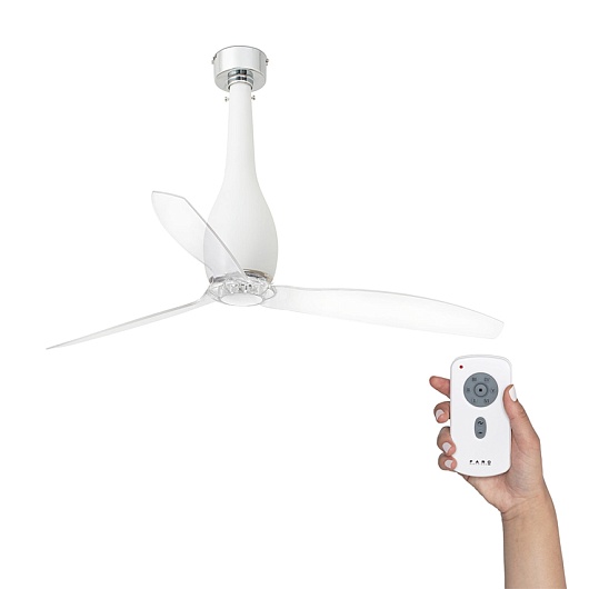 Потолочный вентилятор Eterfan White Matt Transparent DC 32001