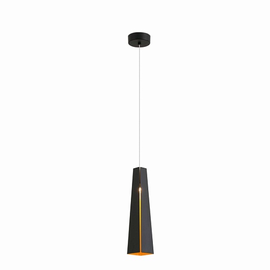 Подвесной светильник Faro Pluma black+gold 64172