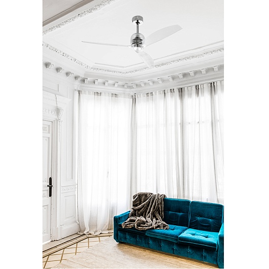 Потолочный вентилятор Deco Fan Chrome Trans DC 33394D