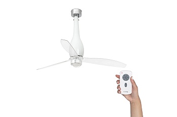 Люстра-вентилятор Eterfan Led White Shiny Trans DC 32000-9