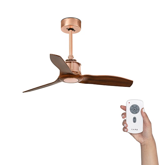 Потолочный вентилятор Mini Just Fan Copper Black DC 33423