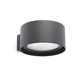 Уличный настенный светильник Quart dark grey 70579