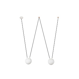 Подвесной светильник Faro Mine white 28209-2L