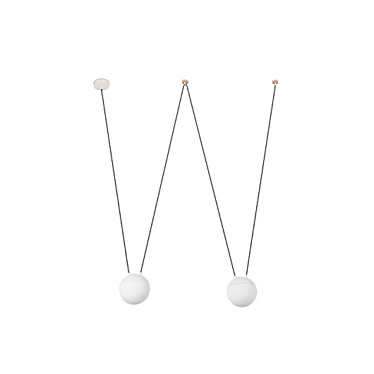 Подвесной светильник Faro Mine white 28209-2L
