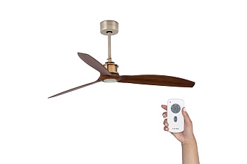Потолочный вентилятор Just Fan Old Gold Wood DC 33398