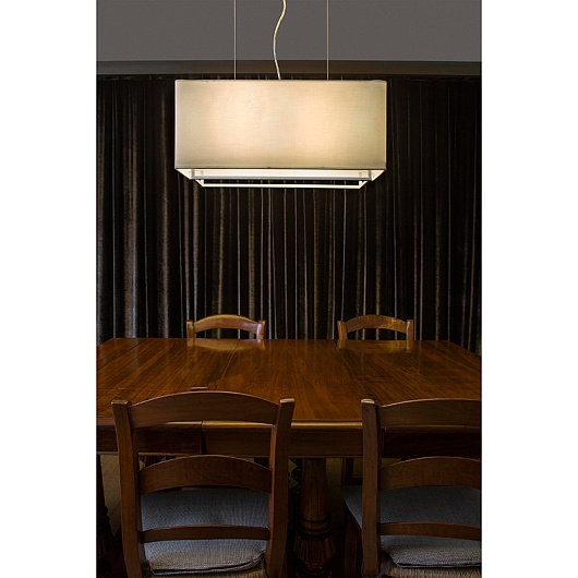 Подвесной светильник Faro Vesper white+beige 29986