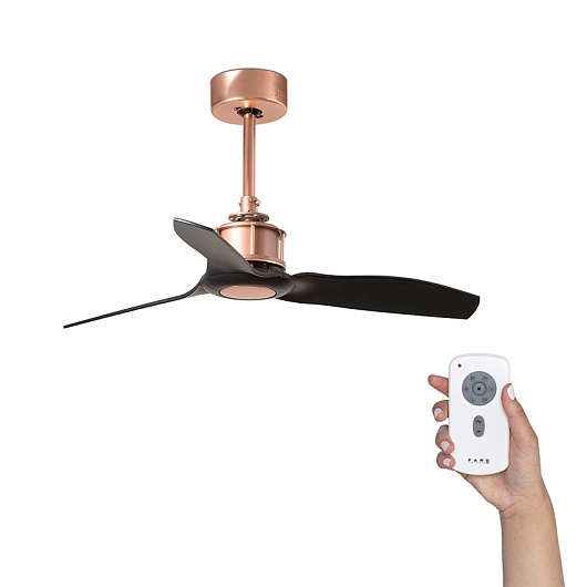 Потолочный вентилятор Mini Just Fan Copper Wood DC 33427