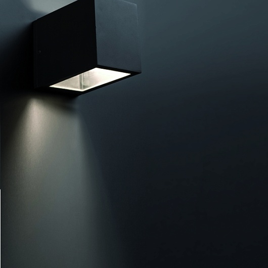 Уличный настенный светильник Lacre dark grey 70802