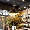 Подвесной светильник Faro Magma black+gold 29468