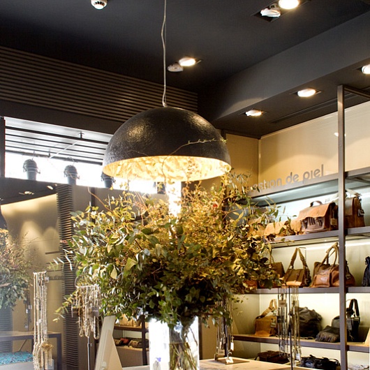 Подвесной светильник Faro Magma black+gold 29468