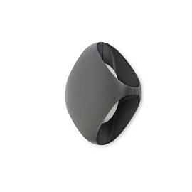 Уличный настенный светильник Bu-Oh dark grey 71212