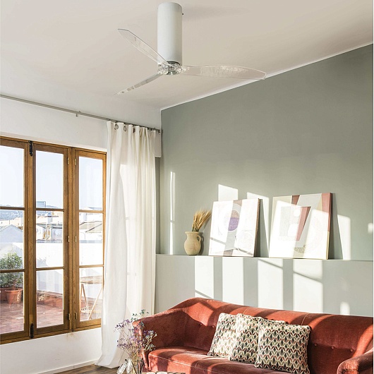 Потолочный вентилятор Tube Fan White Matt Trans DC 32034
