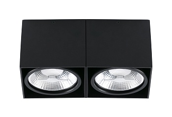 Светильник потолочный Tecto AR 111 black 63277