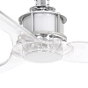 Потолочный вентилятор Mini Just Fan Chrome Trans DC 33426
