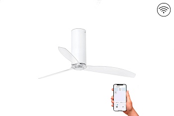Потолочный вентилятор Tube Fan White Shiny Trans DC Smart 32033WP