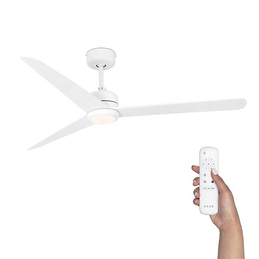Люстра-вентилятор Nuu Led White DC 33722