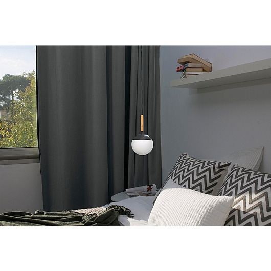Подвесной светильник Faro Mine dark grey 28376
