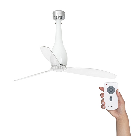 Потолочный вентилятор Eterfan White Shiny Transparent DC 32000
