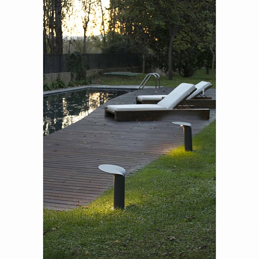 Уличный столб Lotus dark grey 71224