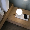 Лампа настольная Niko white+wood 01007