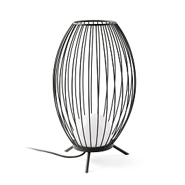 Переносной уличный светильник Cage dark grey 75608