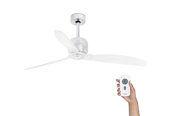Потолочный вентилятор Deco Fan Chrome Trans DC 33394D