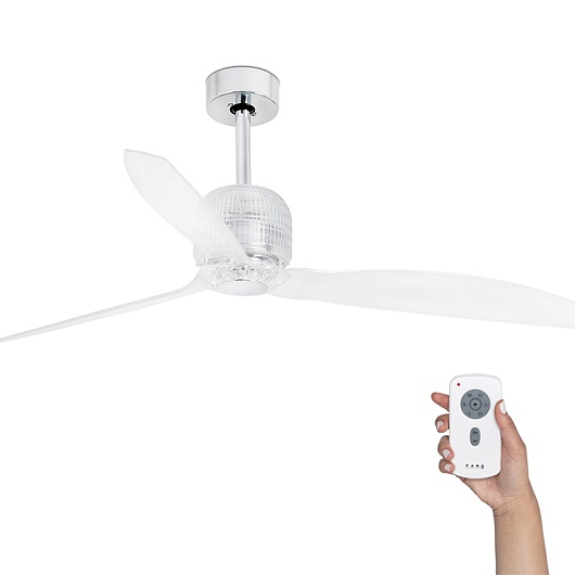 Потолочный вентилятор Deco Fan Chrome Trans DC 33394D
