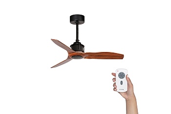 Потолочный вентилятор Mini Just Fan Black Wood DC 33425