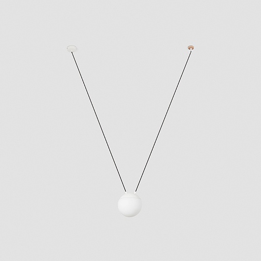 Подвесной светильник Faro Mine white 28209-1L