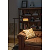 Торшер Loop black+wood 29569