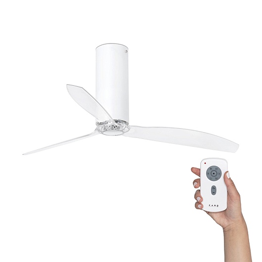 Потолочный вентилятор Tube Fan White Matt Trans DC 32034