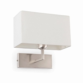 Светильник настенный Roda nickel+white 62988