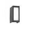 Уличный настенный светильник Log dark grey 70264