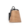 Светильник настенный Stood black+wood 29844