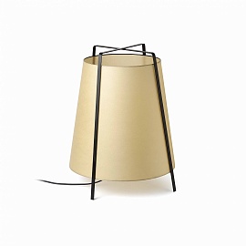 Лампа настольная Akane black+beige 28371