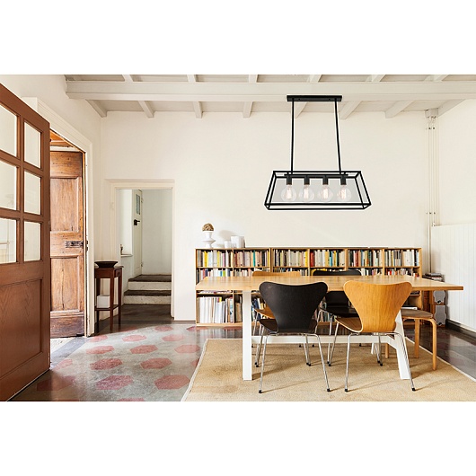 Подвесной светильник Faro Rose black 65081