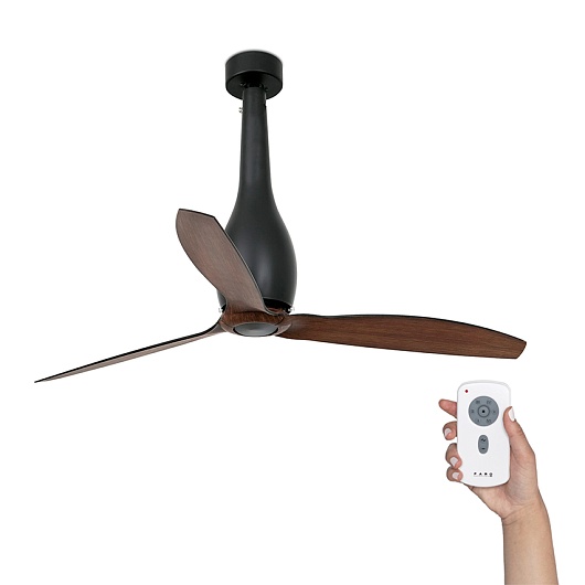 Потолочный вентилятор Eterfan Black Matt Wood DC 32004